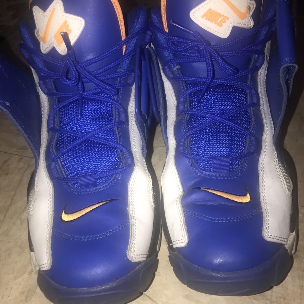 nike air barrage blue